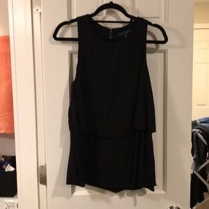 Sanctuary Black Layered Top